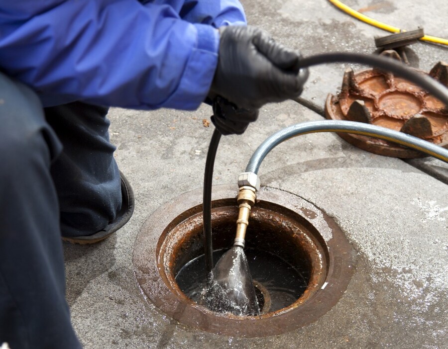 Sewer Line Cleaning by Always Rescue Plumbing Inc