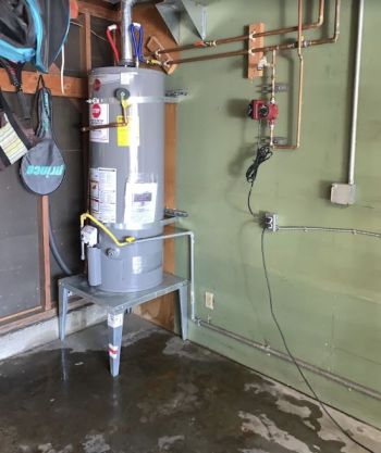 Hot water heater by Always Rescue Plumbing Inc